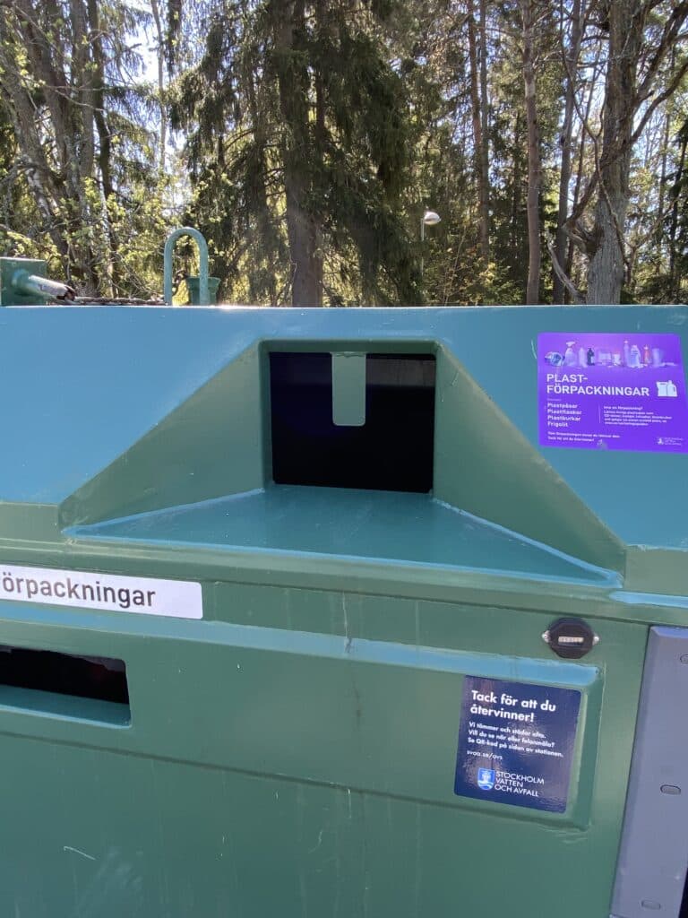 ÅVC är skräp då öppningarna på kärlen är för små. 